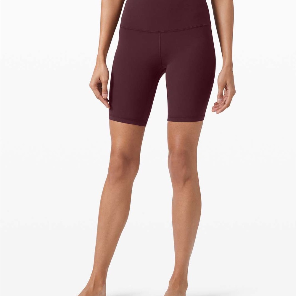 Lululemon align shorts 8” size 6 cassis
